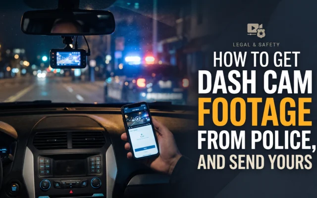 Guide to requesting dash cam footage from police and submitting your own video evidence